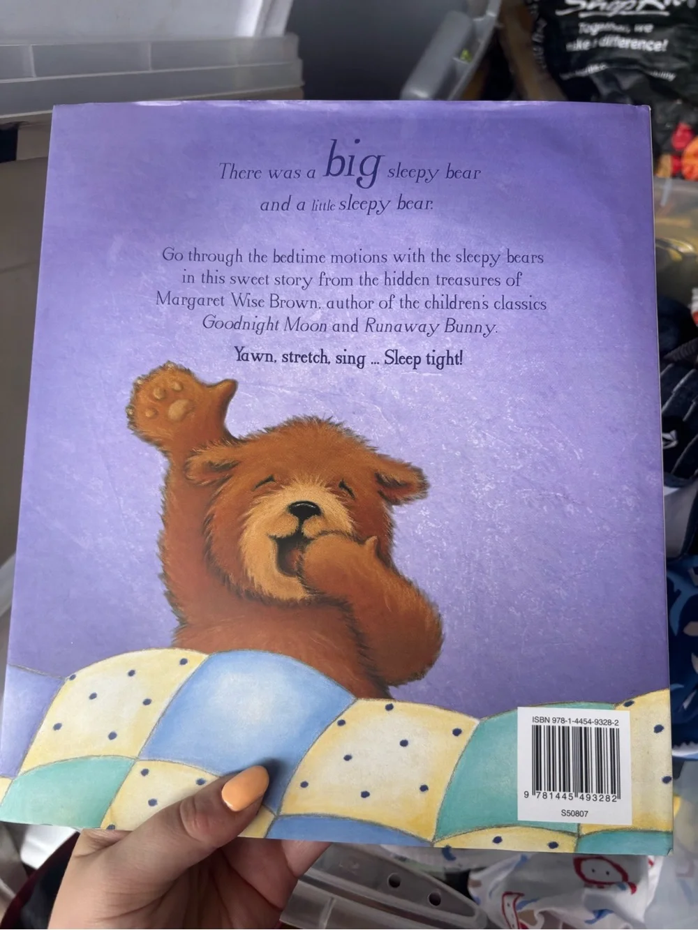 Sleep Tight, Sleepy Bears - Purple Kids Book